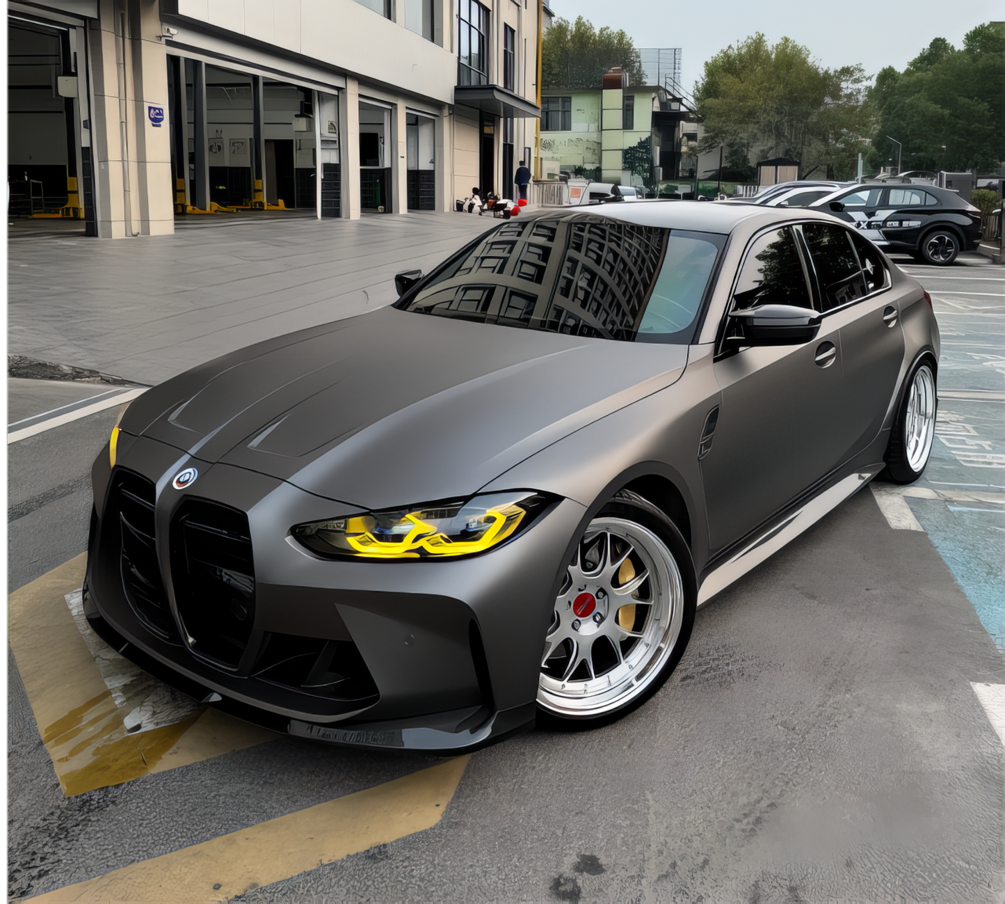 PET Matte Dark Grey - 8005