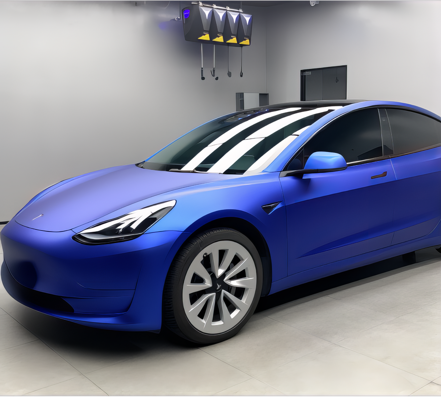PET Matte Chrome Blue - 8017