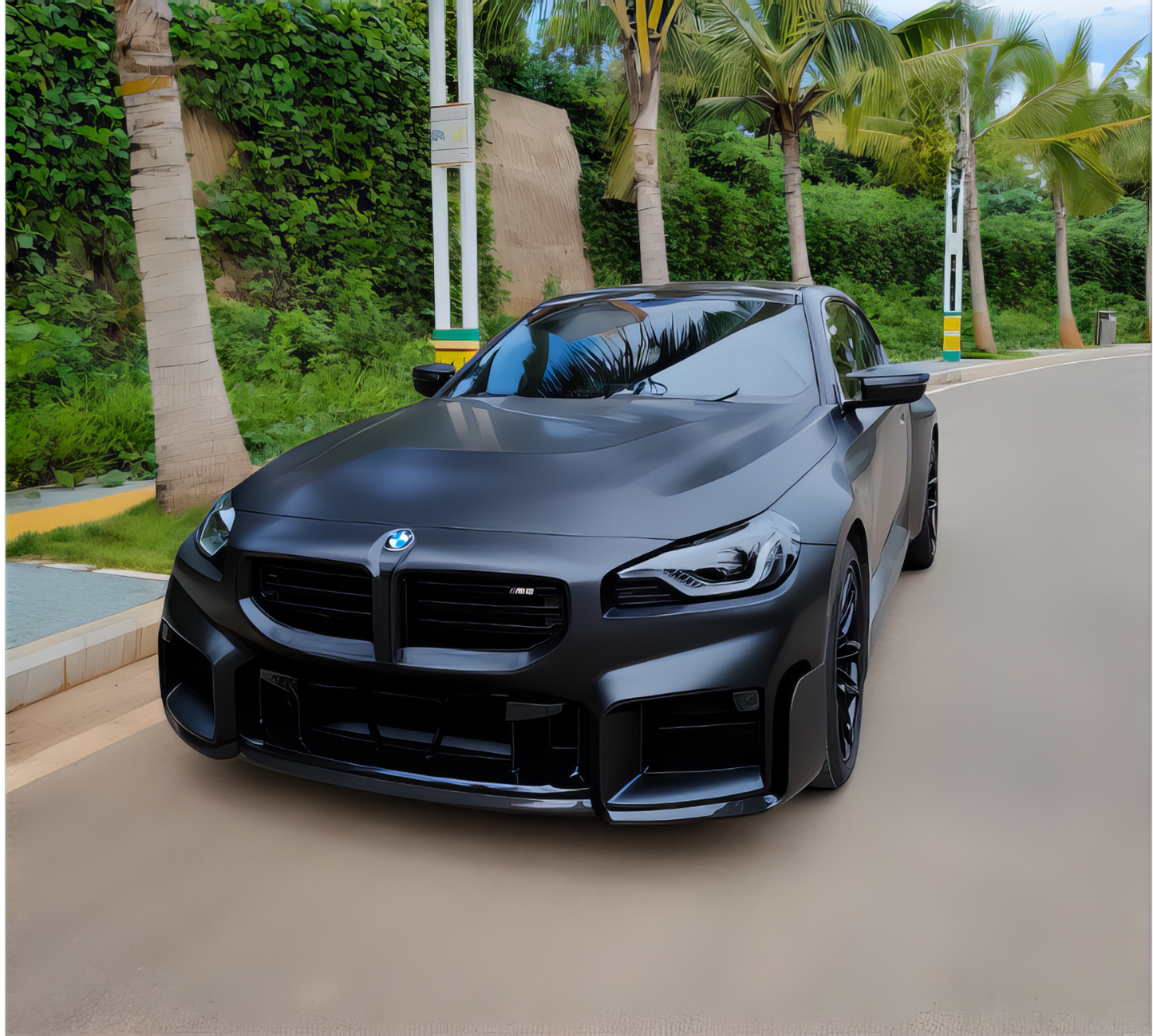 PET Matte Frosted Black - 9005