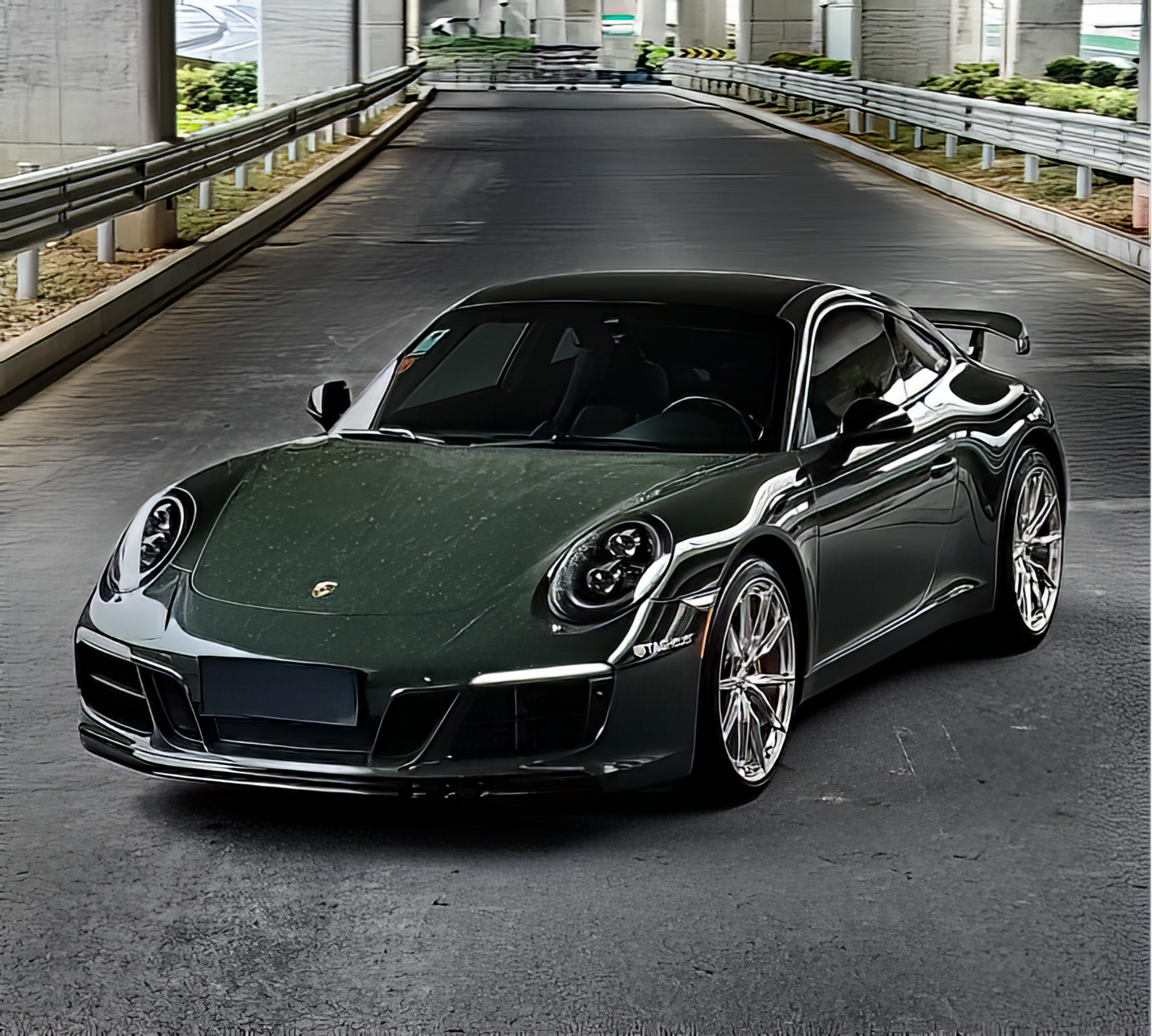 TPU Black Olive Green