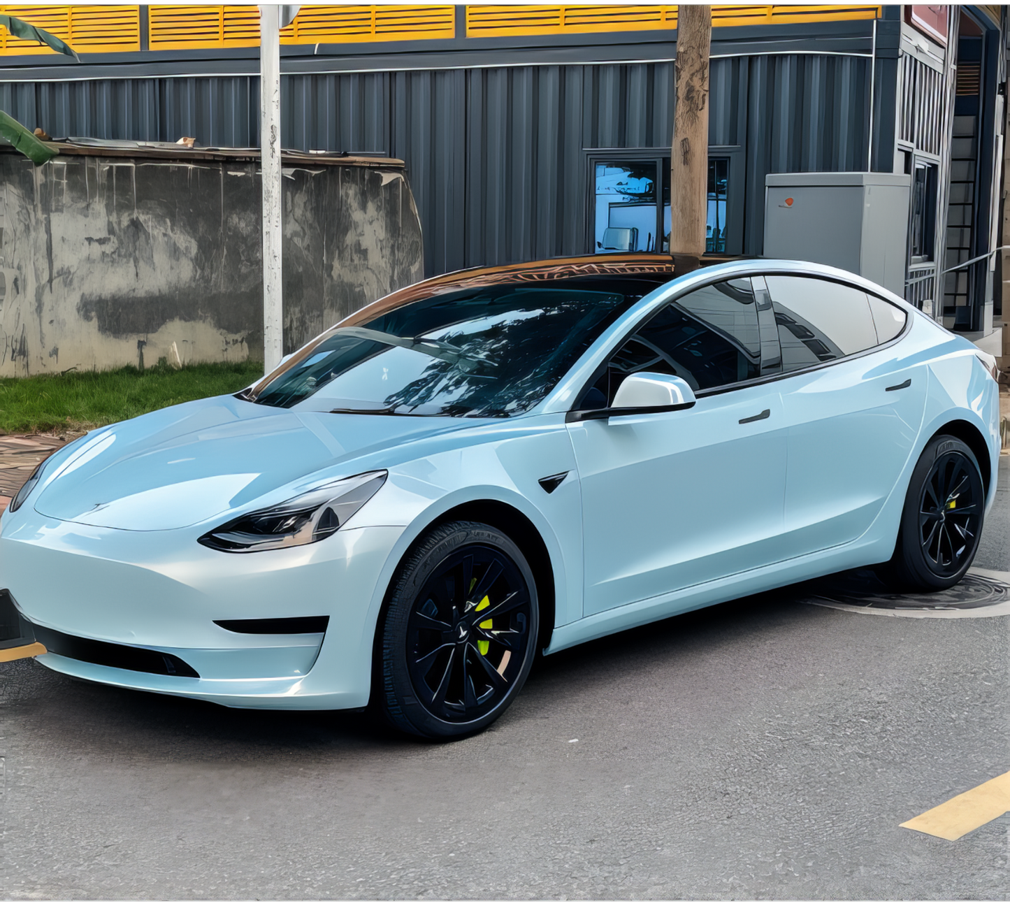 PET Porsche Ice Blue - D7006
