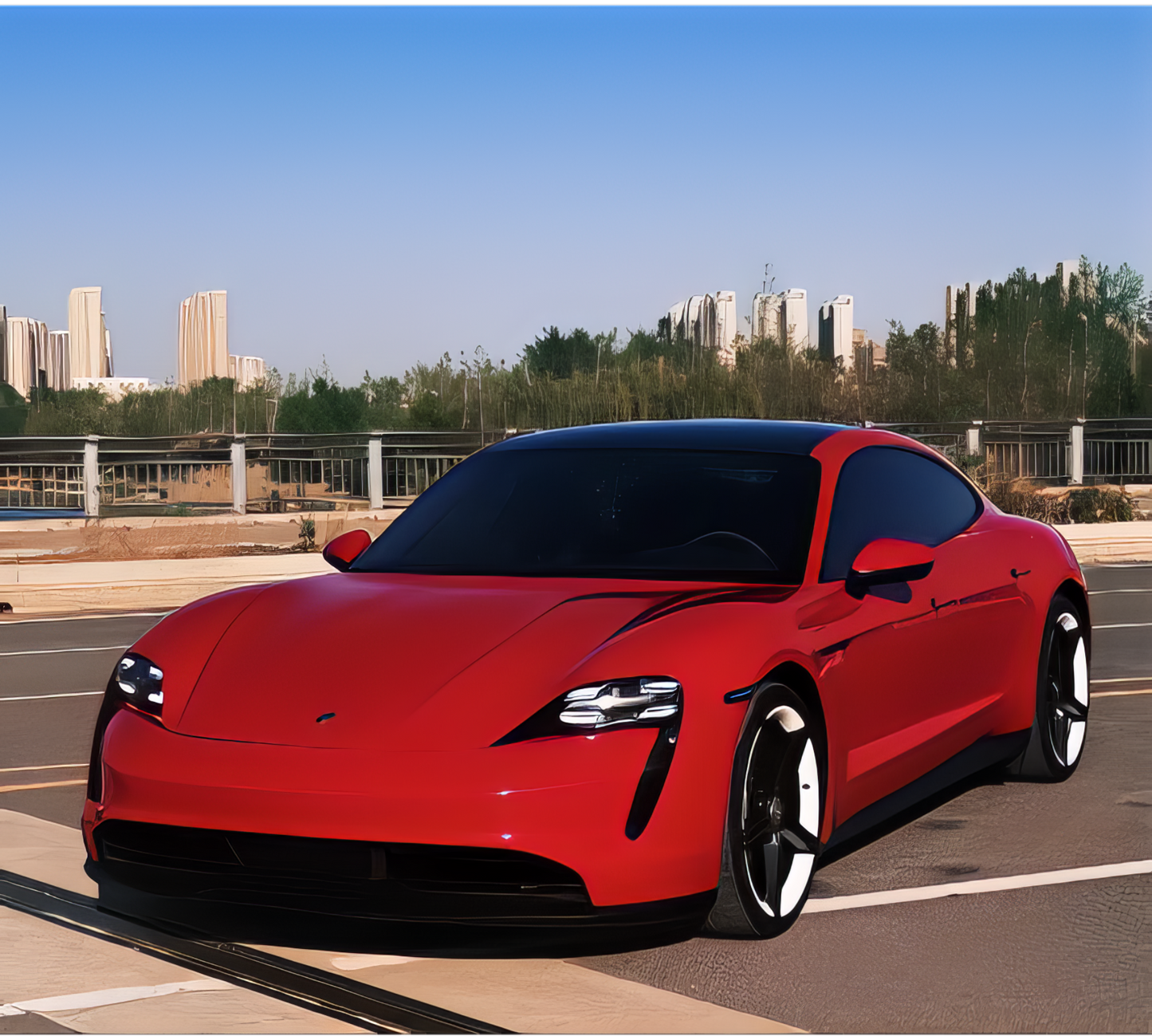 PET Porsche Carmine Red - D8017