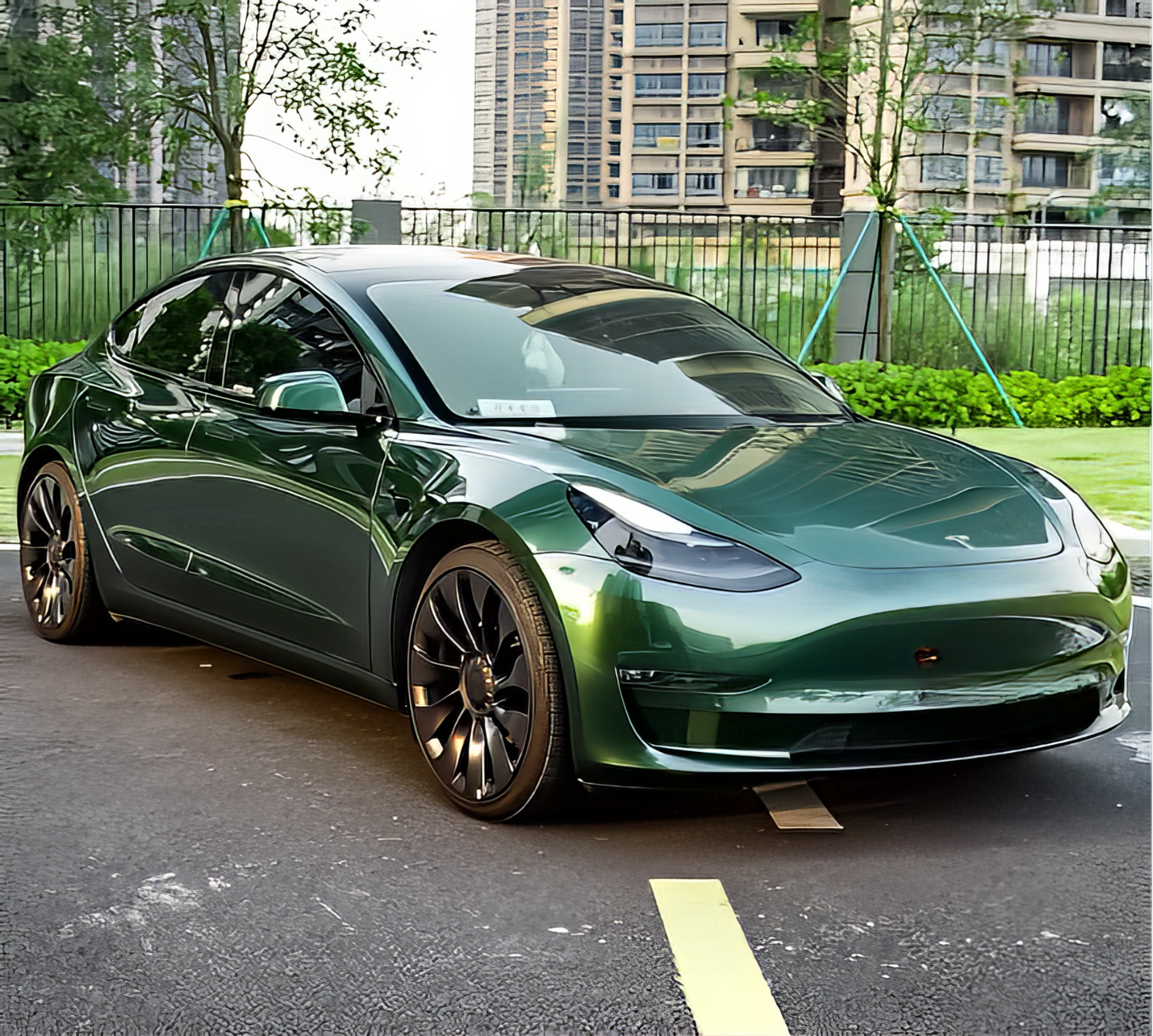TPU Forest Green