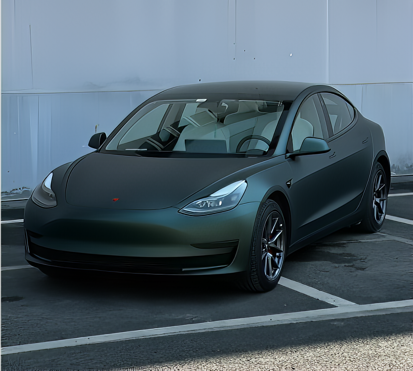 TPU Matte Ghost Metallic Dark Green