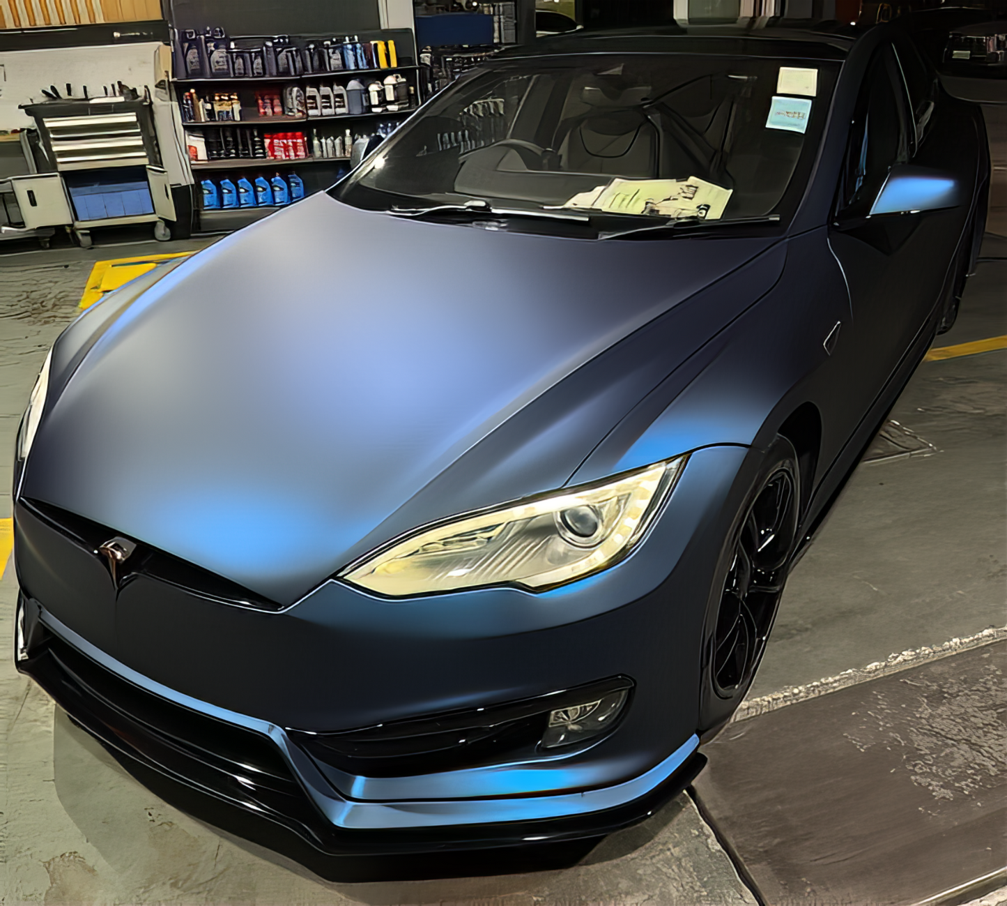 TPU Matte Magic Flame Dark Blue