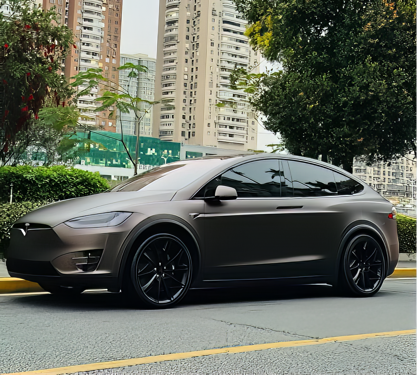 TPU Matte Magic Flame Shadow Brown