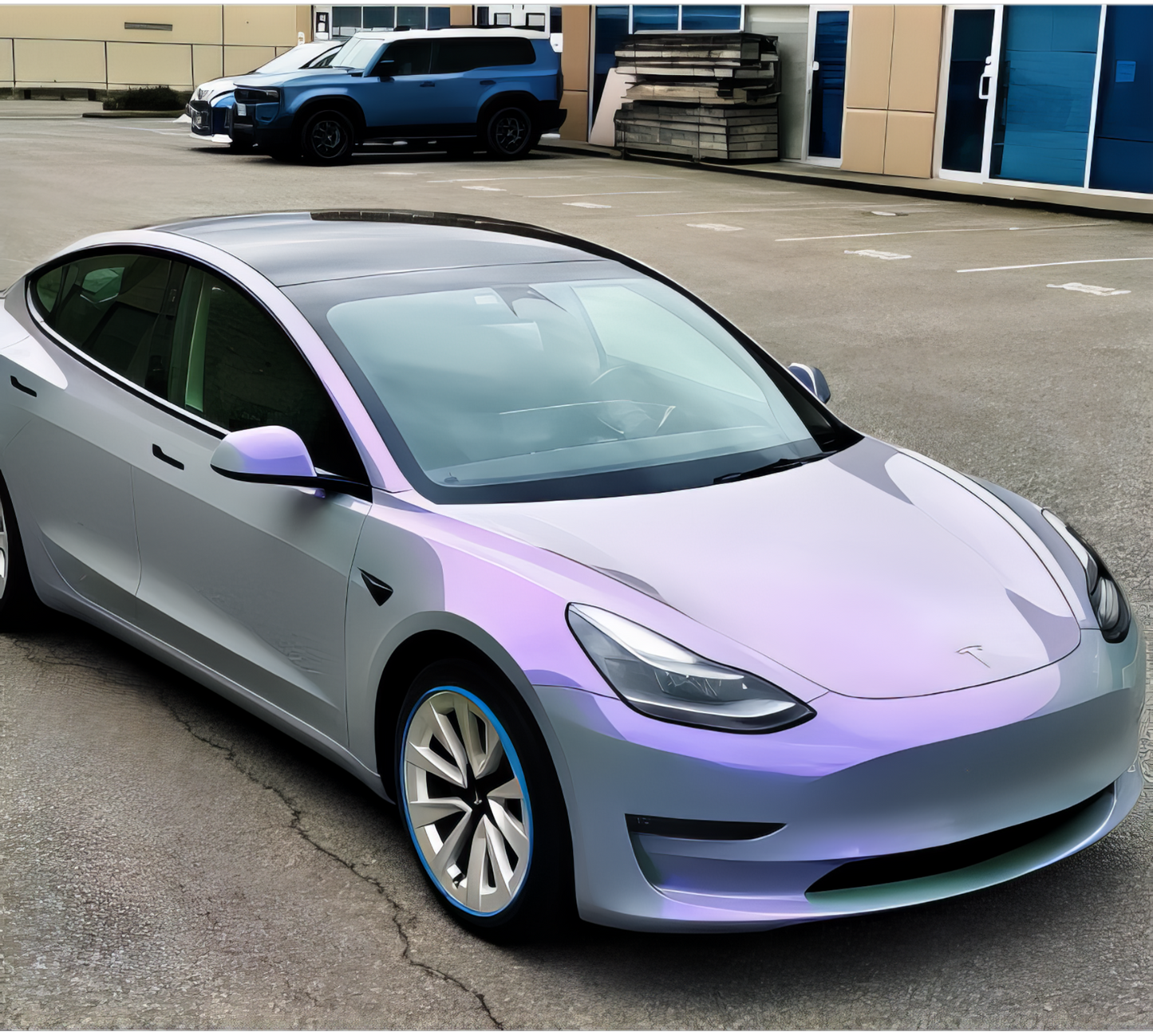 PET Twin Grey Purple - S2003