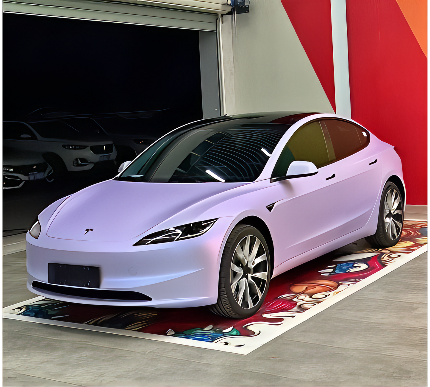 PET Matte Twin Silver Purple - S2012