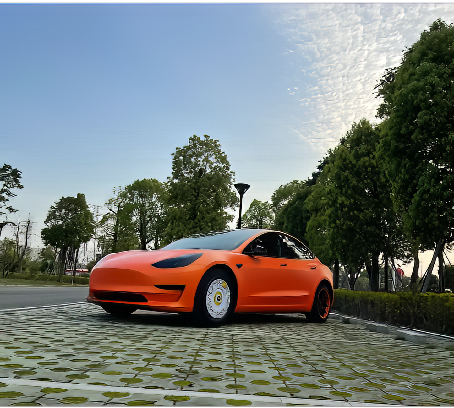 PET Flat Orange - SP1506A