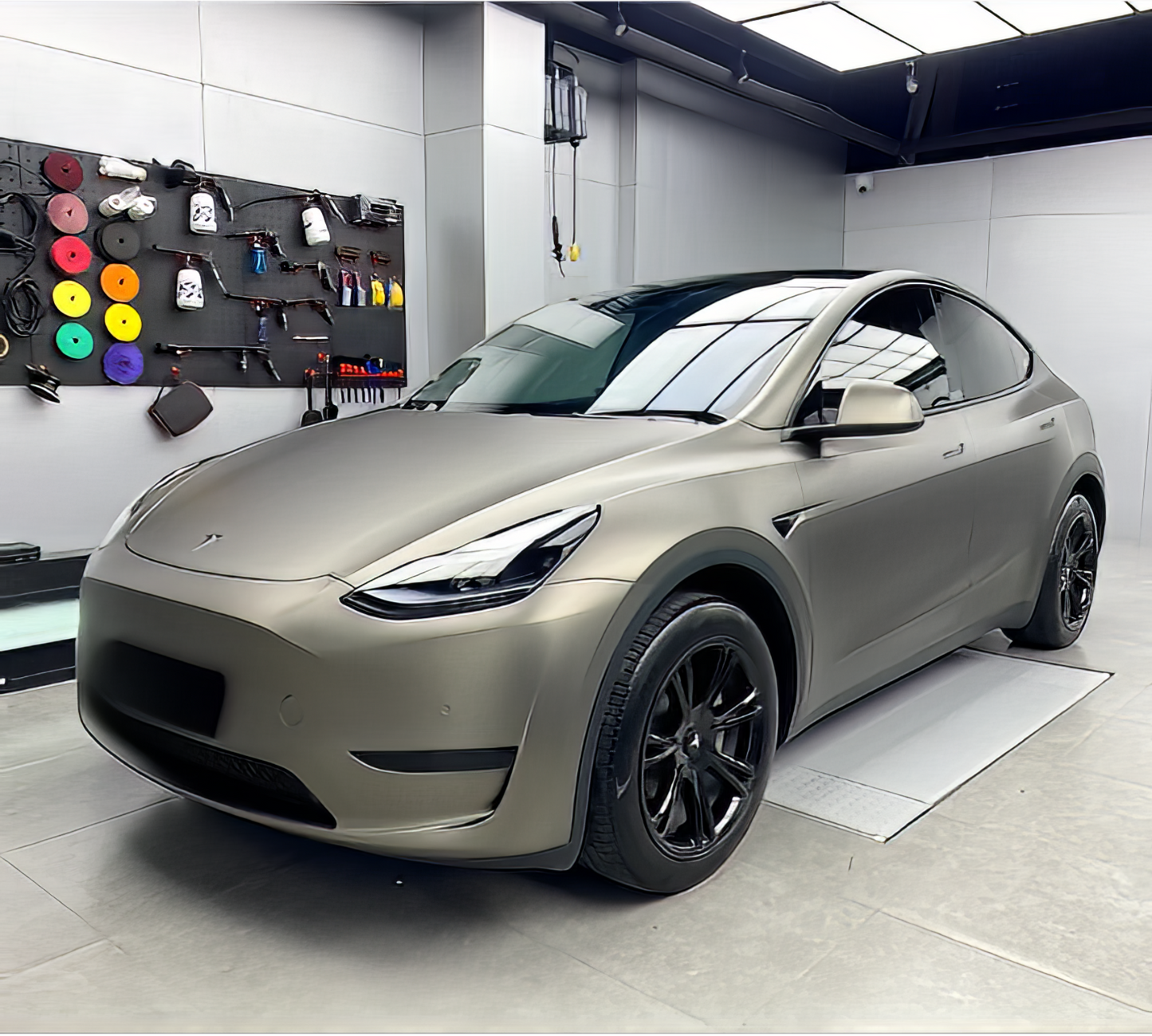 PET Satin Metallic Grey - SP905A