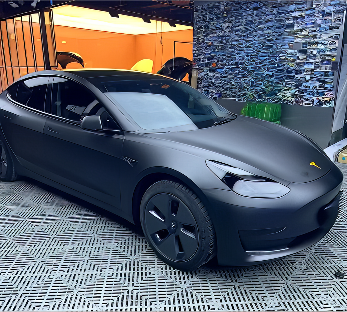 PET Ghost Metallic Black - SP914A