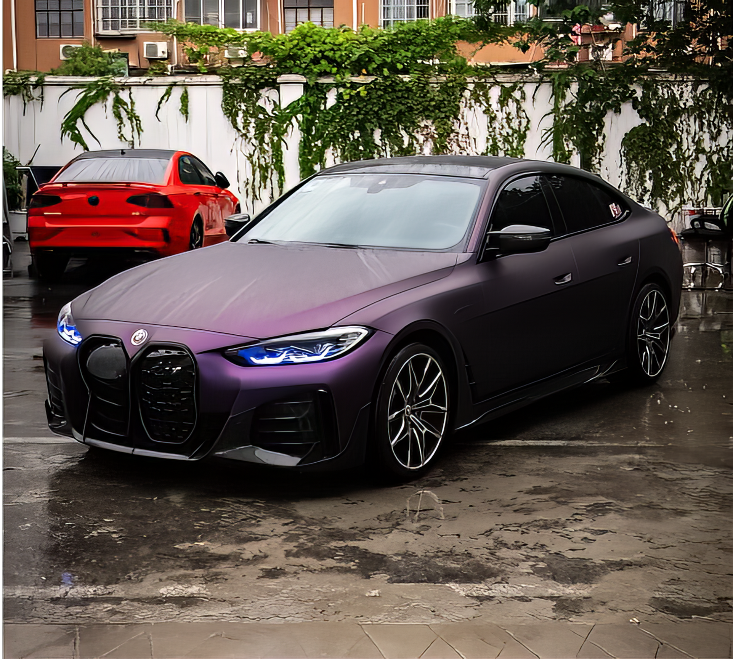 TPU Satin Pinot Noir Purple