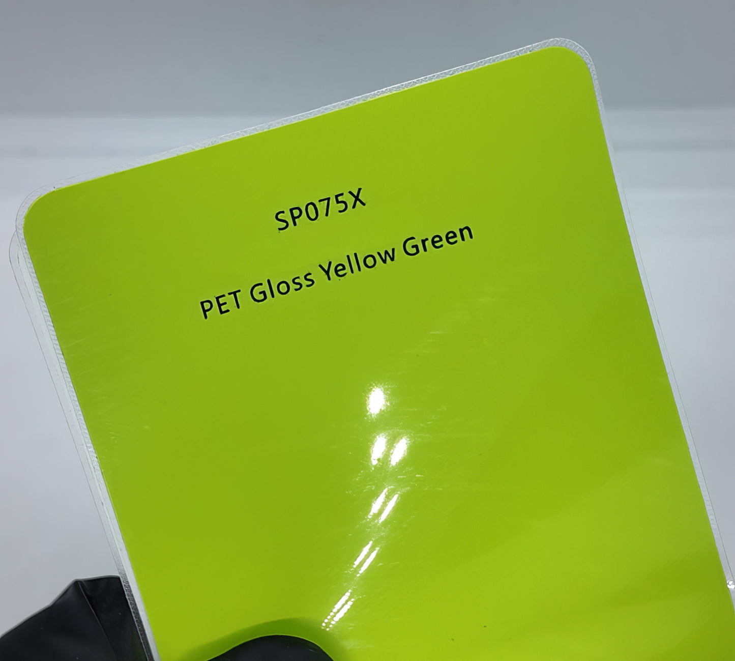 PET Gloss Yellow Green - SP075X