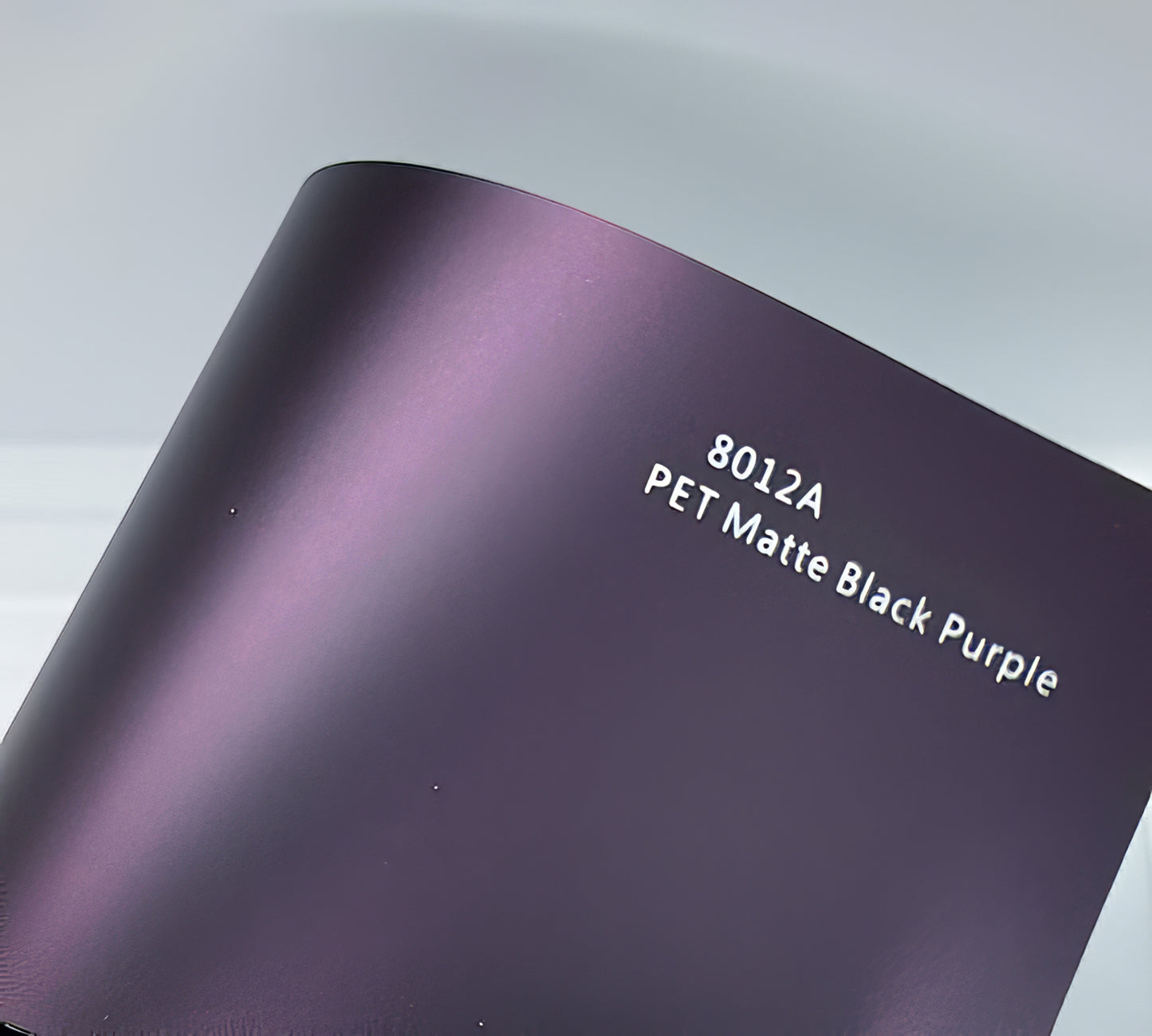 PET Matte Black Purple - 8012A