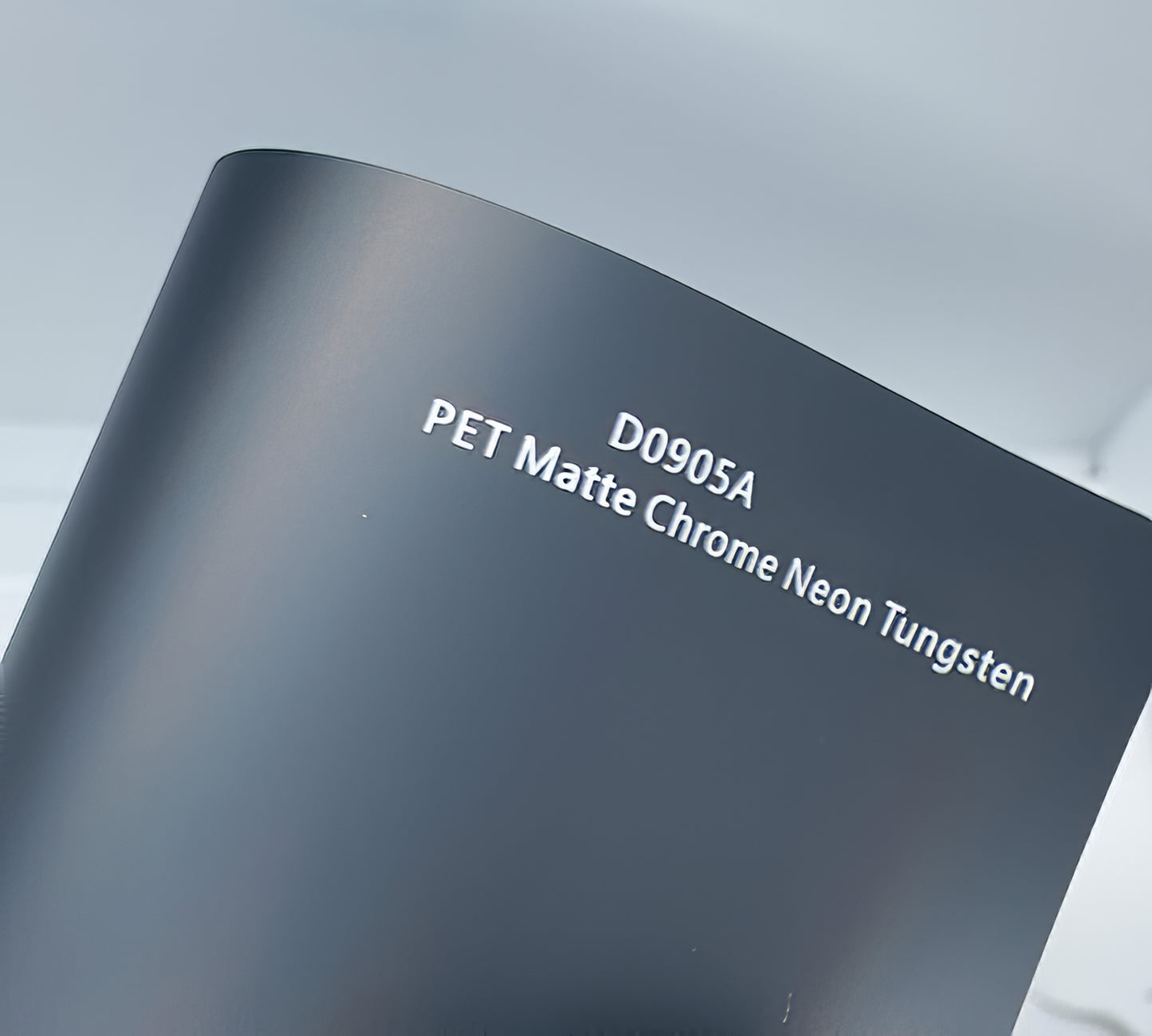 PET Matte Chrome Neon Tungsten - D0905A