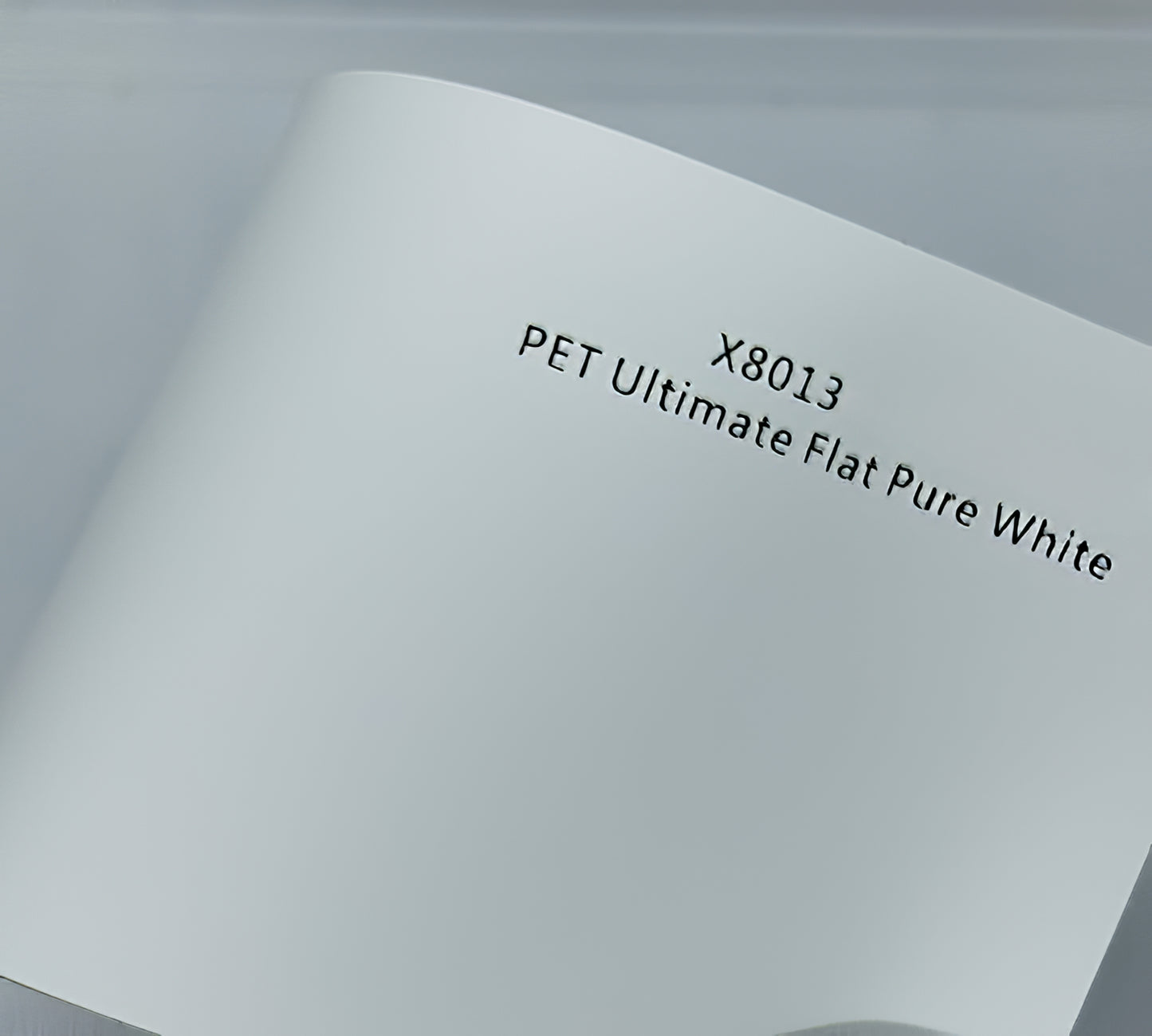 PET Ultimate Flat Pure White - X8013