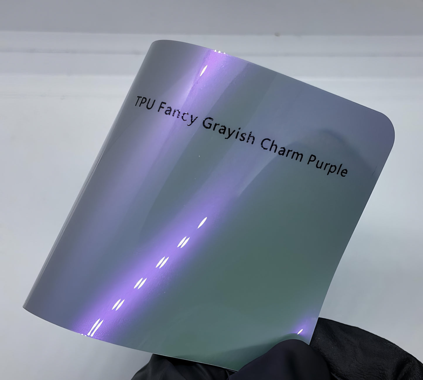 TPU Fancy Grayish Charm Purple