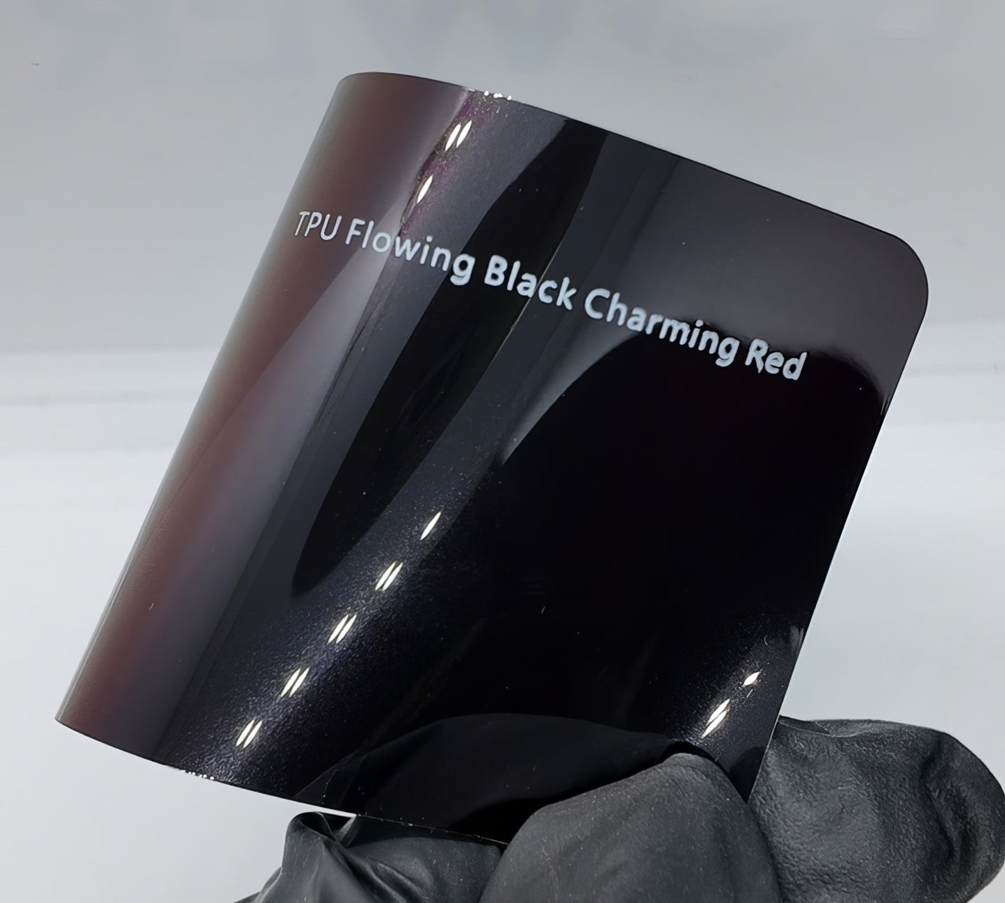 TPU Flowing Black Charming Red