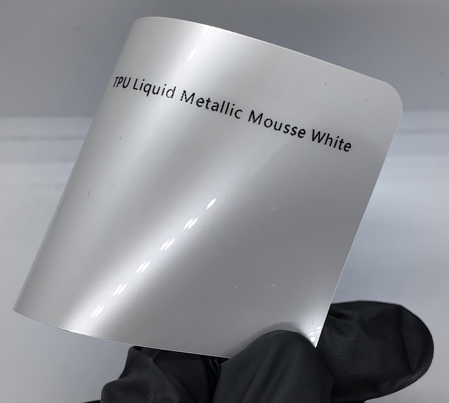 TPU Liquid Metallic Mousse White