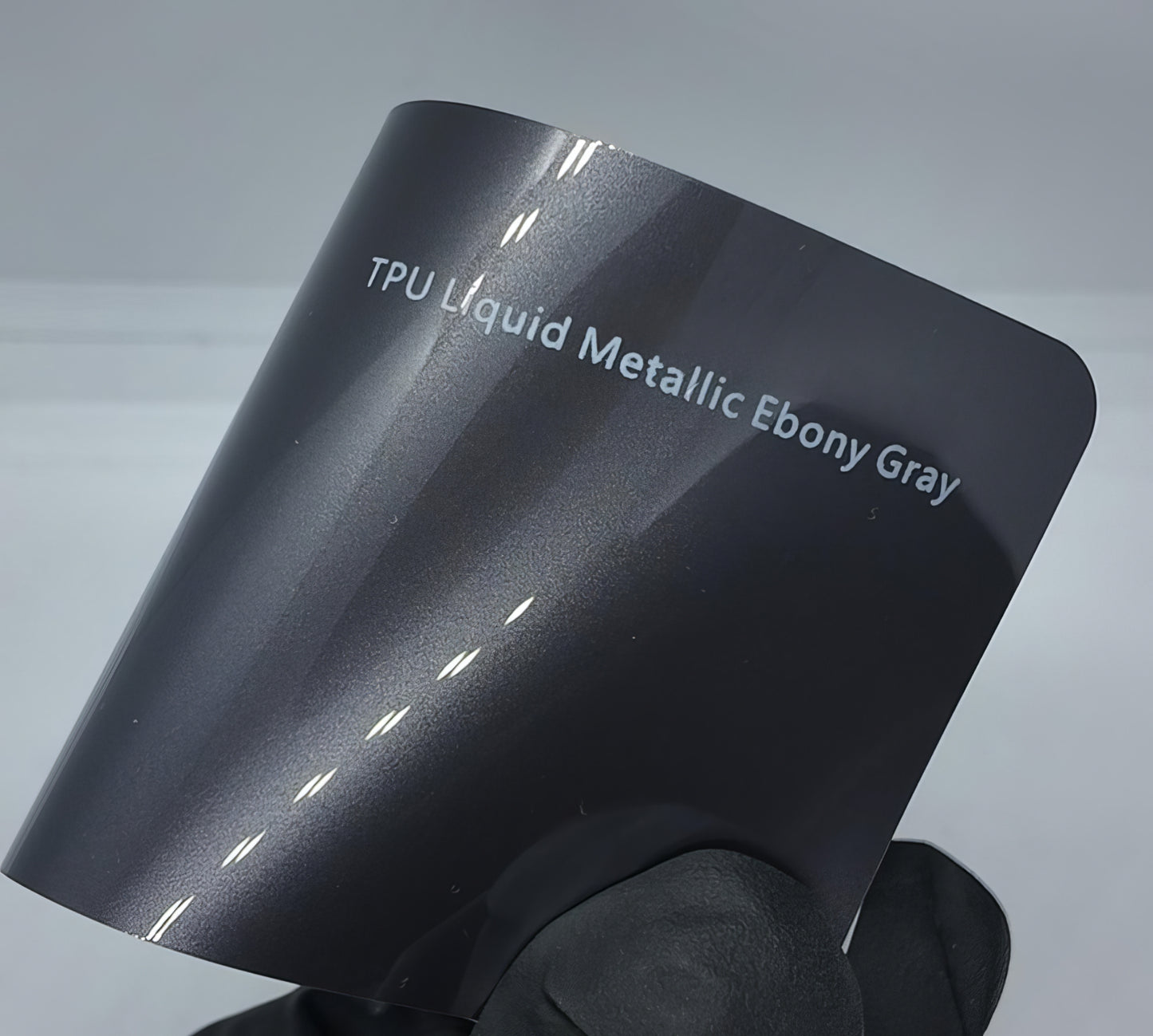 TPU Llquid Metallic Ebony Gray