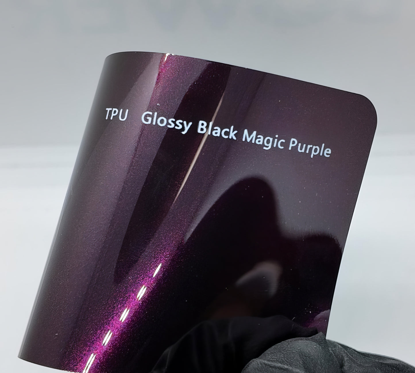 TPU Glossy Black Magic Purple