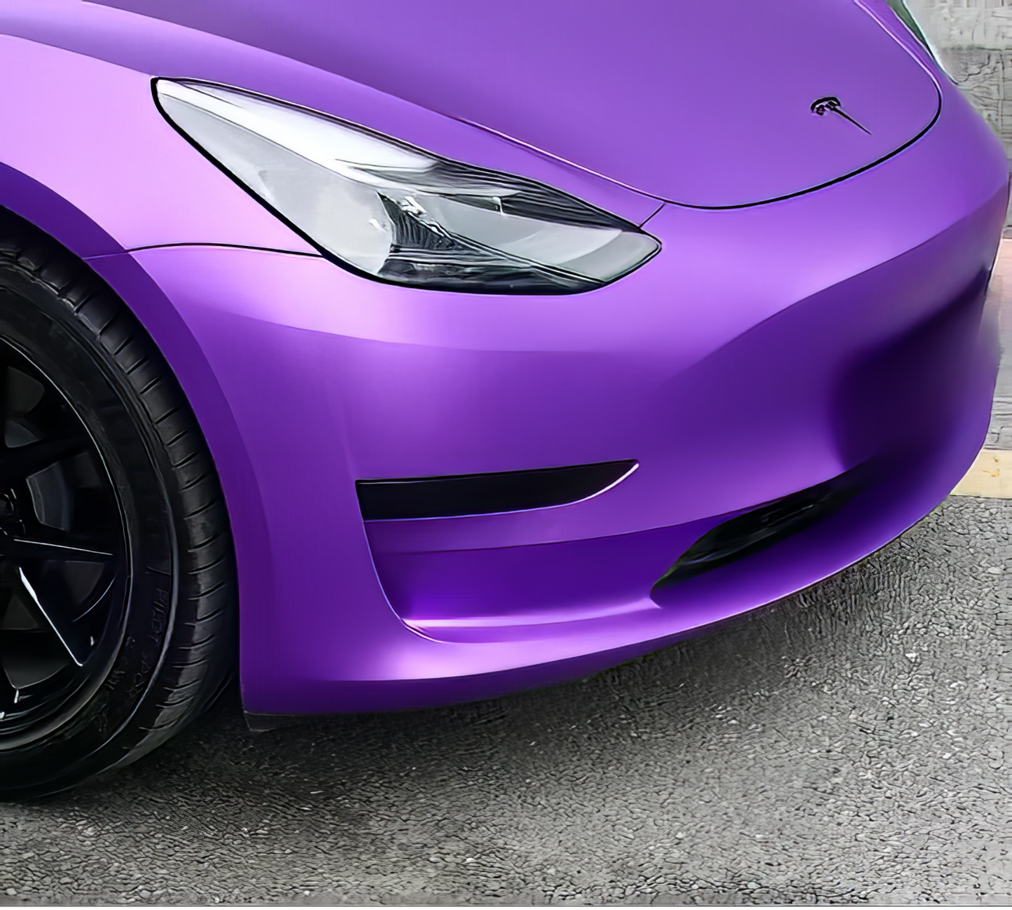 PET Satin Purple - SP042D