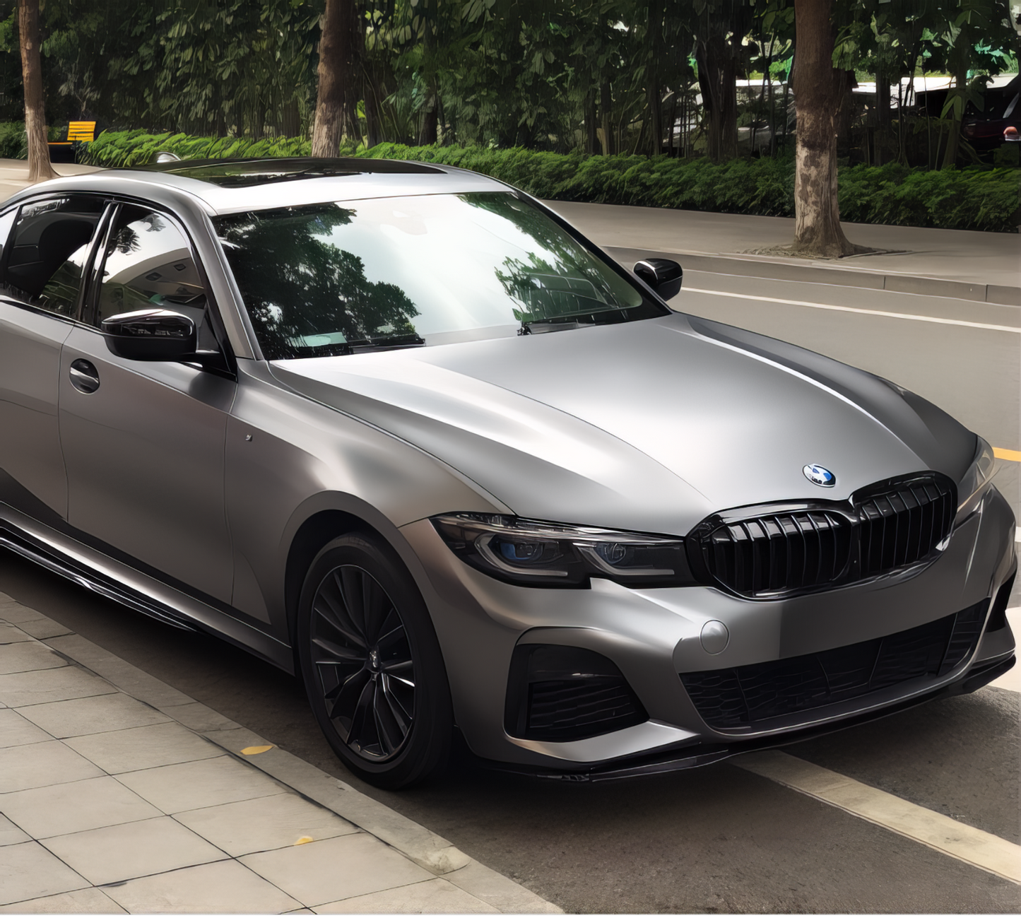 PET Pure Metal Titanium Grey - 6005