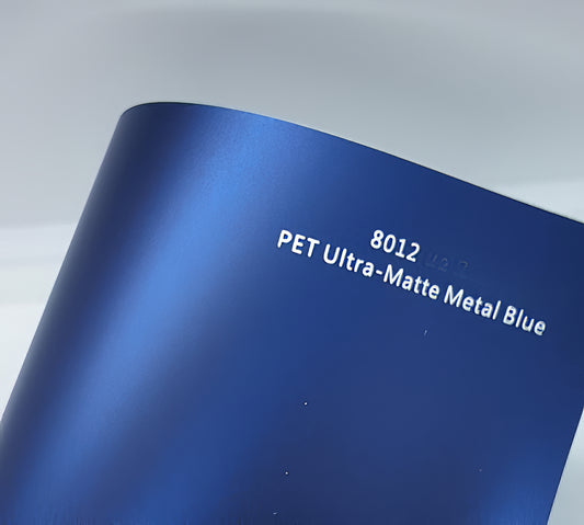 PET Ultra-Matte Metal Blue - 8012