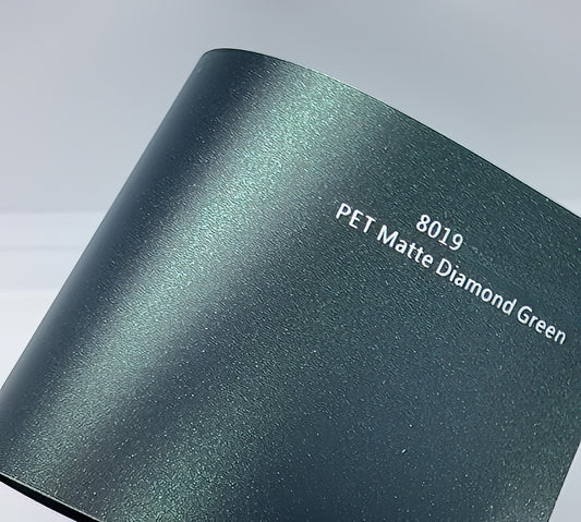 PET Matte Diamond Green - 8019