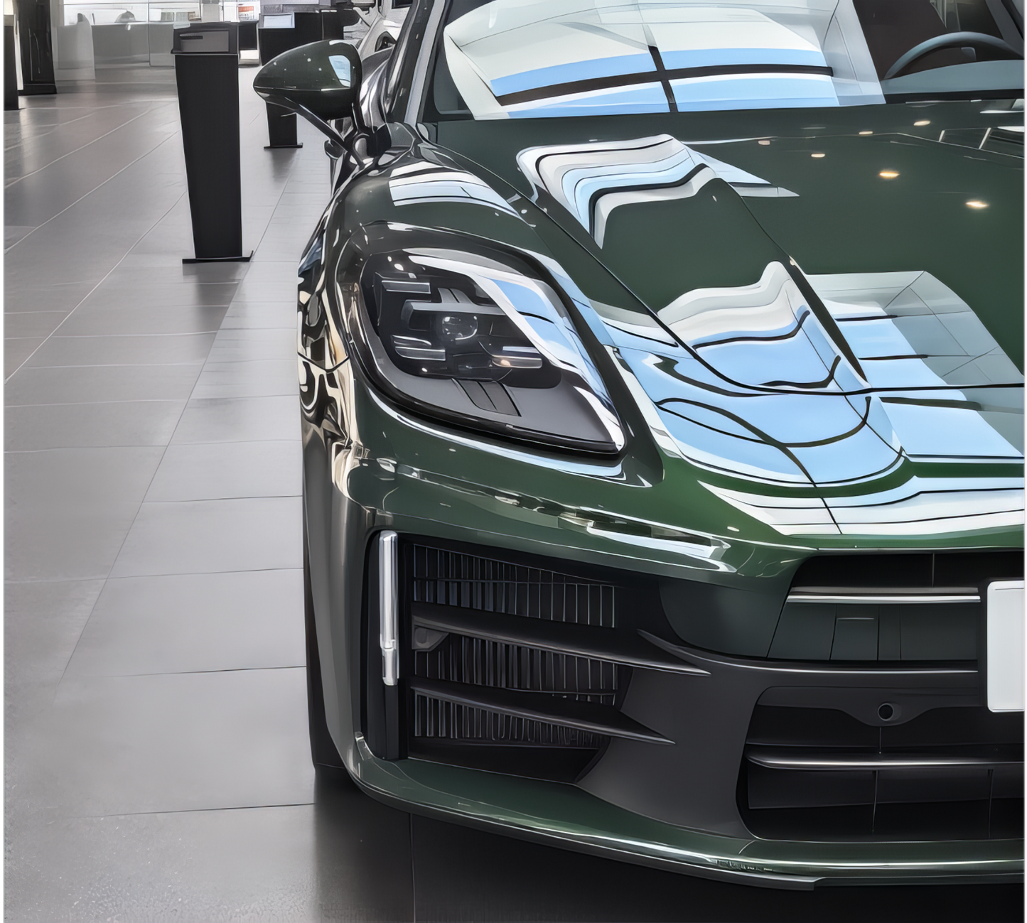 PET Porsche Oak Green - D0807