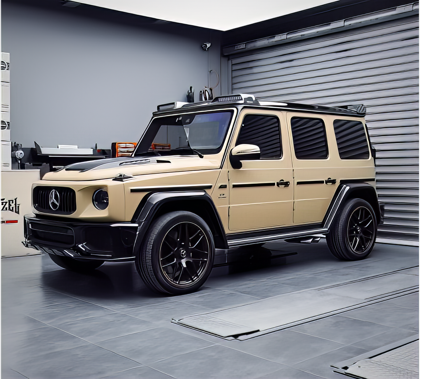TPU Matte AMG Desert Yellow