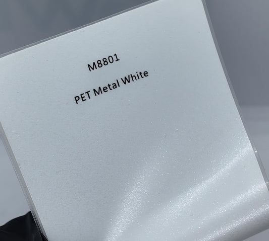 PET Metal White - M8801