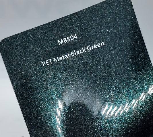 PET Metal Black Green - M8804