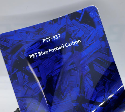 PET Blue Forged Carbon - PCF-33T