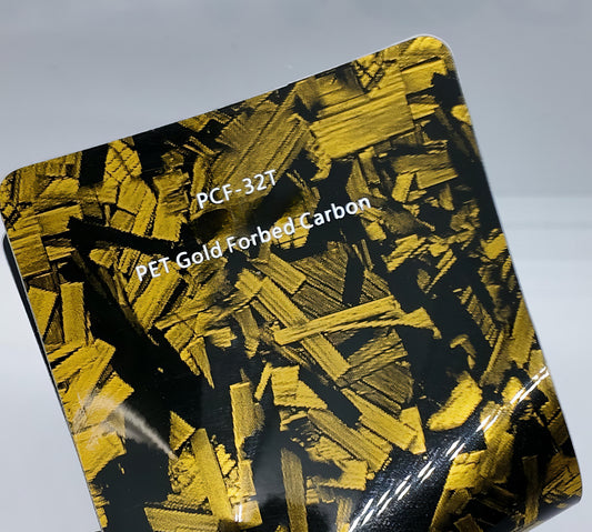 PET Gold Forged Carbon - PCF-32T