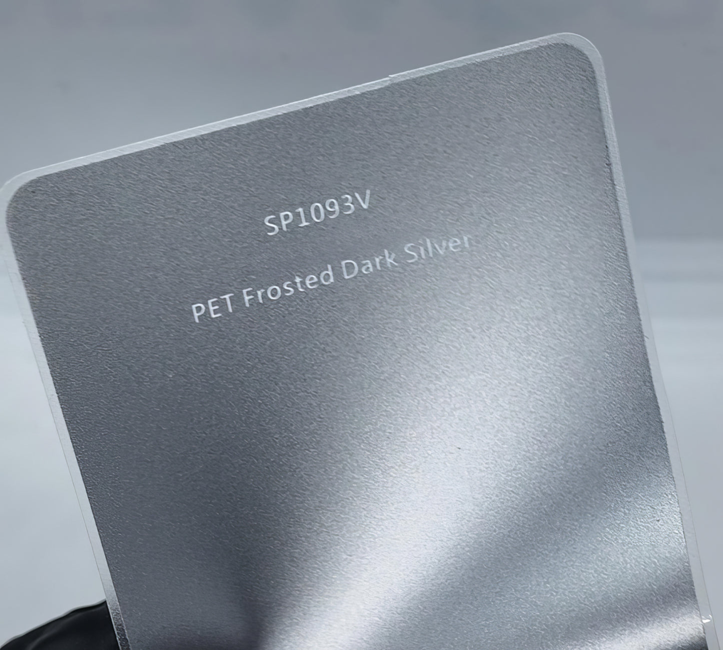 PET Frosted Dark Silver - SP1093V