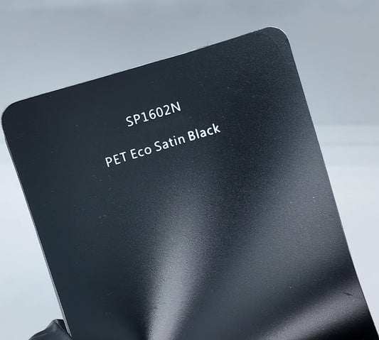 PET Eco Satin Black - SP1602N