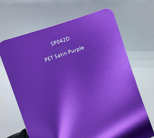 PET Satin Purple - SP042D