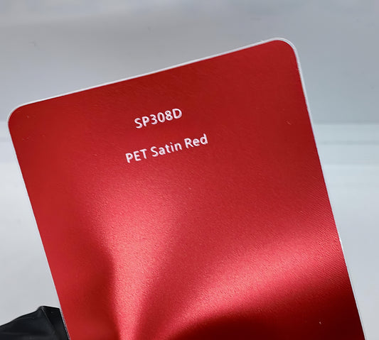 PET Satin Red - SP308D