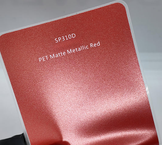 PET Matte Metallic Red - SP310D