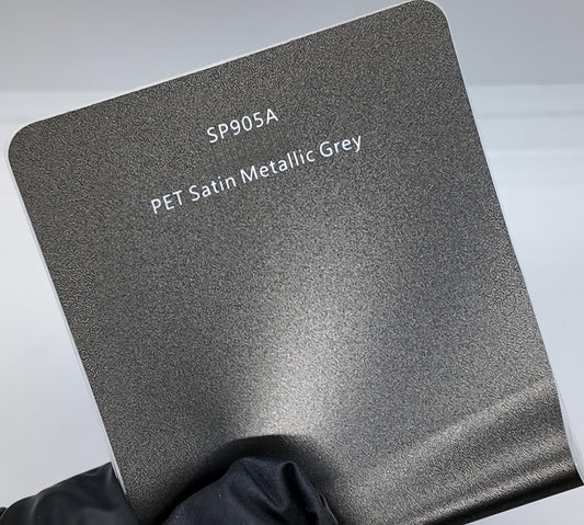 PET Satin Metallic Grey - SP905A