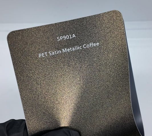 PET Satin Metallic Coffee - SP901A