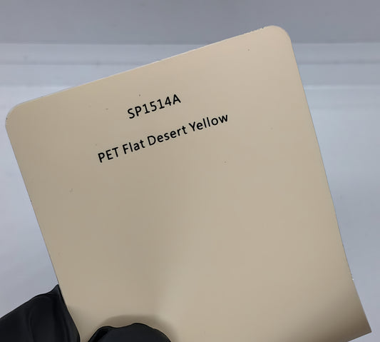 PET Flat Desert Yellow - SP1514A