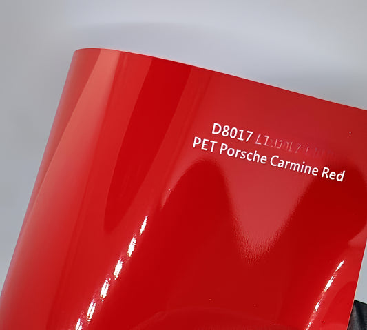 PET Porsche Carmine Red - D8017