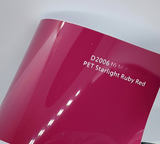 PET Starlight Ruby Red - D2006