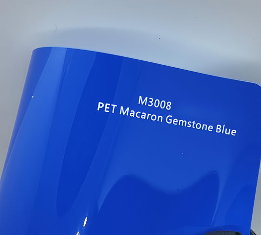 PET Macaron Gemstone Blue - M3008