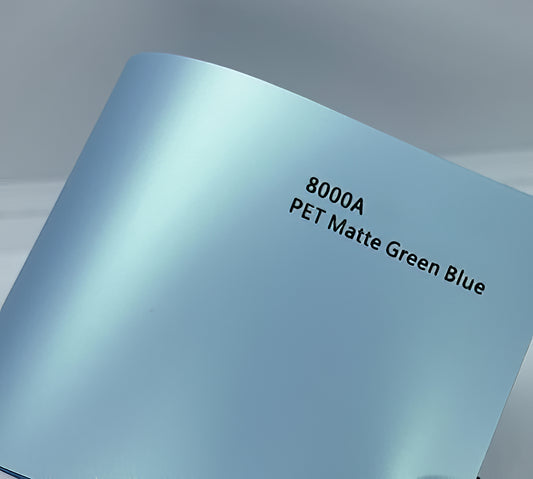 PET Matte Green Blue - 8000A
