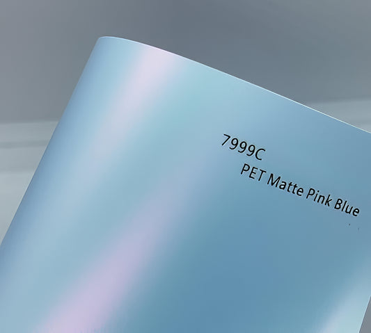 PET Matte Pink Blue - 7999C