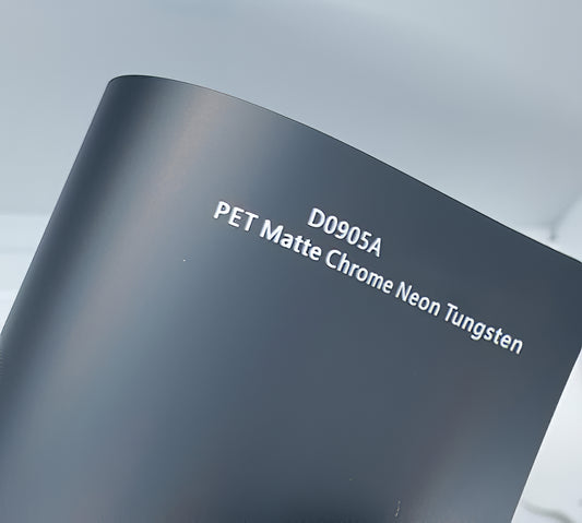 PET Matte Chrome Neon Tungsten - D0905A