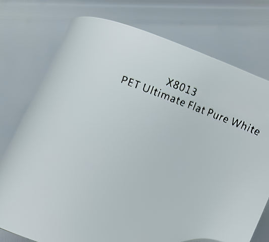 PET Ultimate Flat Pure White - X8013
